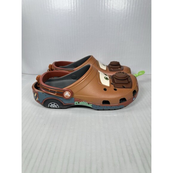 Size 8M/10W Crocs Cars Classic Clog Mater Tow Hook Disney Pixar 209371-0DA NEW - Picture 1 of 7